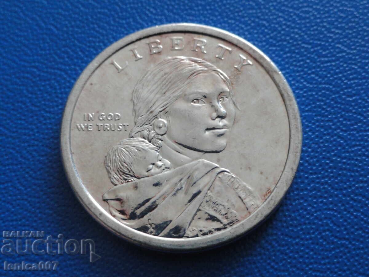 SUA 2010 - 1 dolar ''Marele Act de Pace'' (argintat)