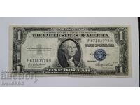 1 Dollar 1935 USA Blue Seal HAS TWO STAPLE HOLES