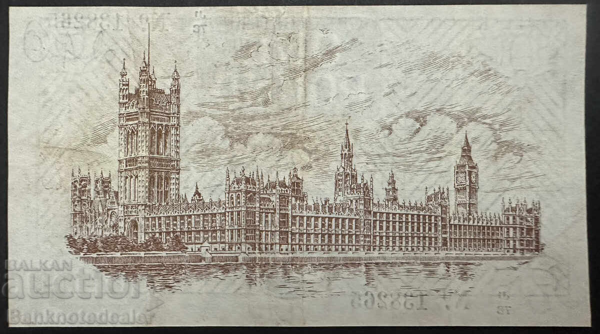 England Great Britain 1 Pound 1923 Warren Fisher Re with price 280.00 BGN | € 143.16