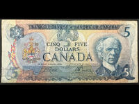 Canada 5 Dollars 1972 Pick 87 Ref 1720