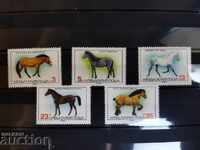 Σειρά Bulgaria "Horses" από το 1980 Νο 3006/10 από τον κατάλογο