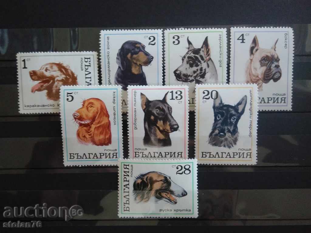 -50% България "Кучета" №2087/94 от каталога 1970г. -50% България "Кучета" №2087/94 от каталога 1970г.