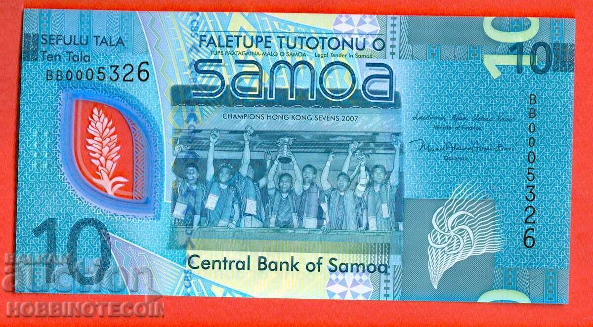 WESTERN SAMOA SAMOA 10 issue issue 2023 NEW UNC POLYMER