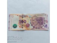 100 pesos 2012 ARGENTINA - Bancnotă UNC