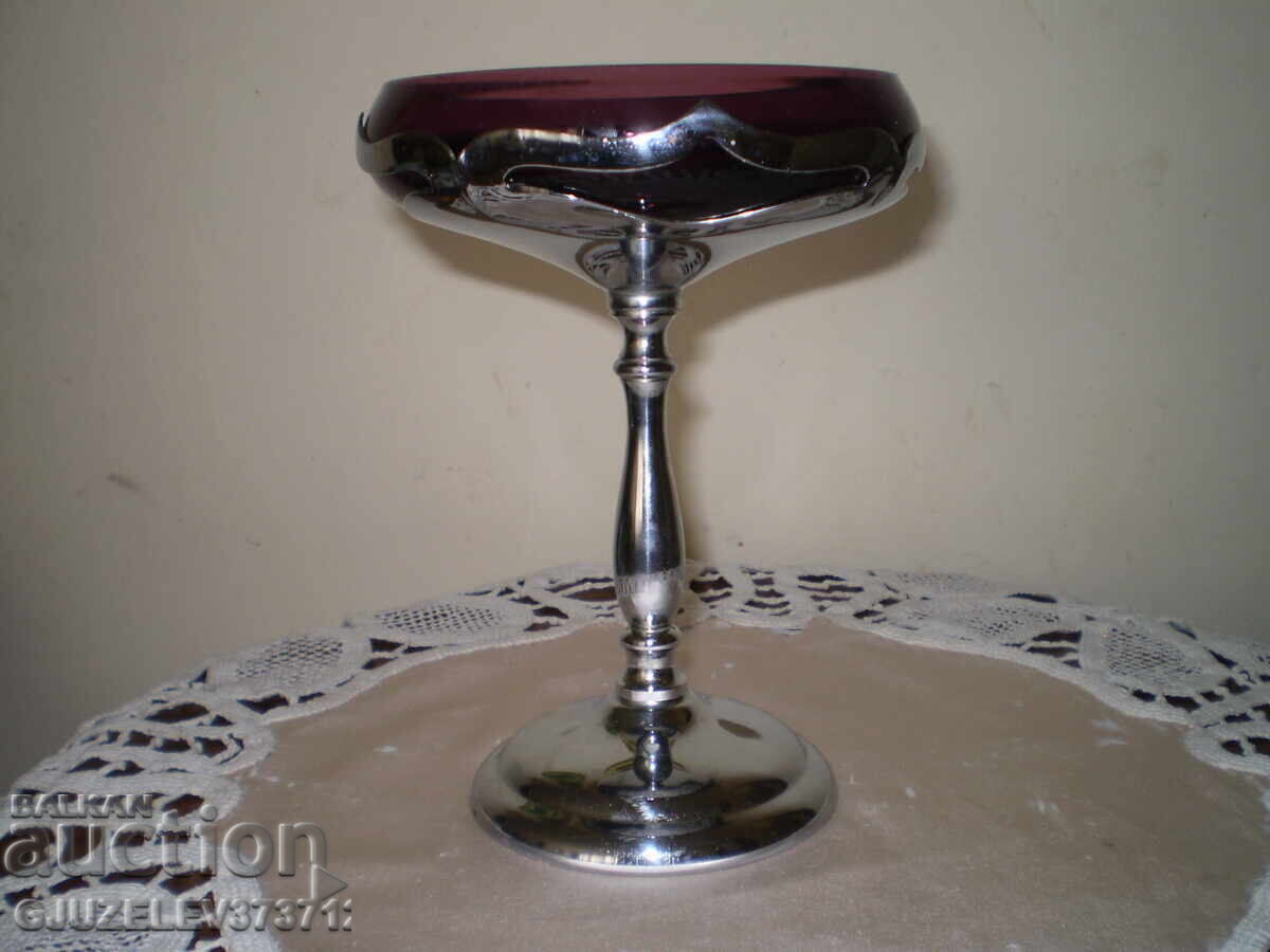 Αντίκα vintage υπογεγραμμένο βάθρο Farber Bros New York,