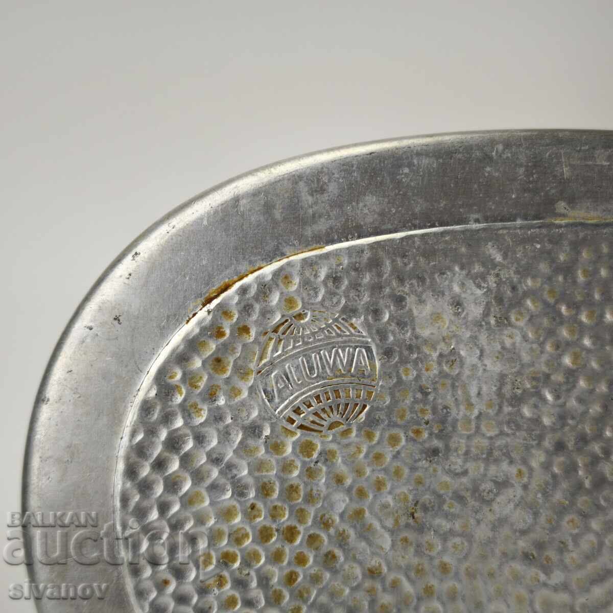 Old aluminum sandwich box ALUWA GDR #6101 with price 19.99 BGN | € 10.22