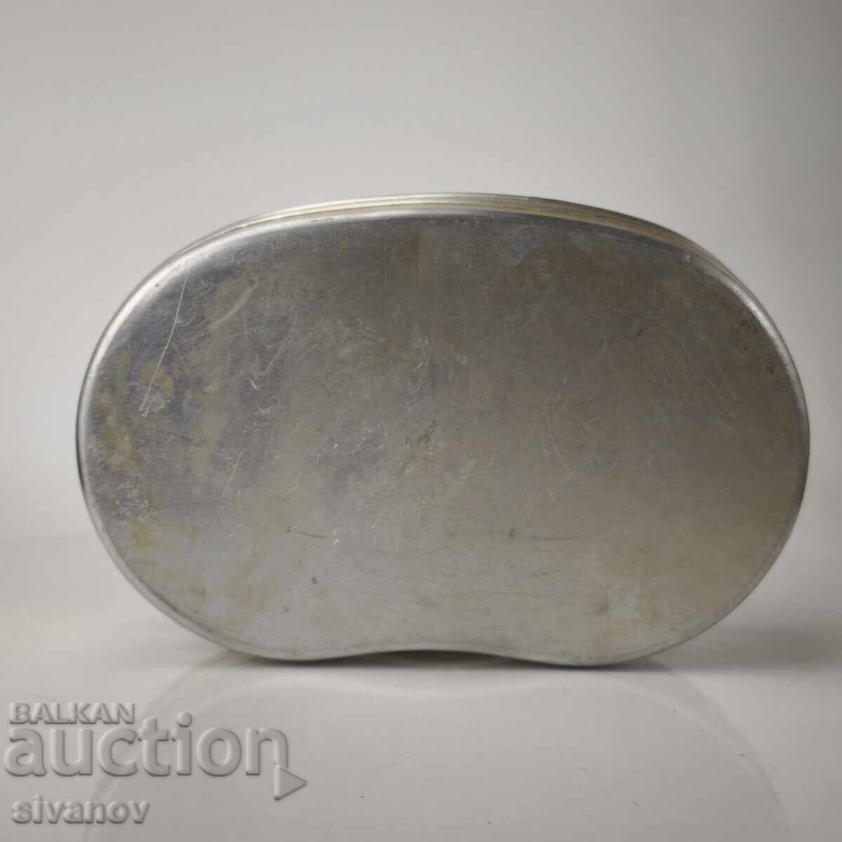 Old aluminum sandwich box ALUWA GDR #6102 with price 19.99 BGN | € 10.22 Old aluminum sandwich box ALUWA GDR #6102 with price 19.99 BGN | € 10.22