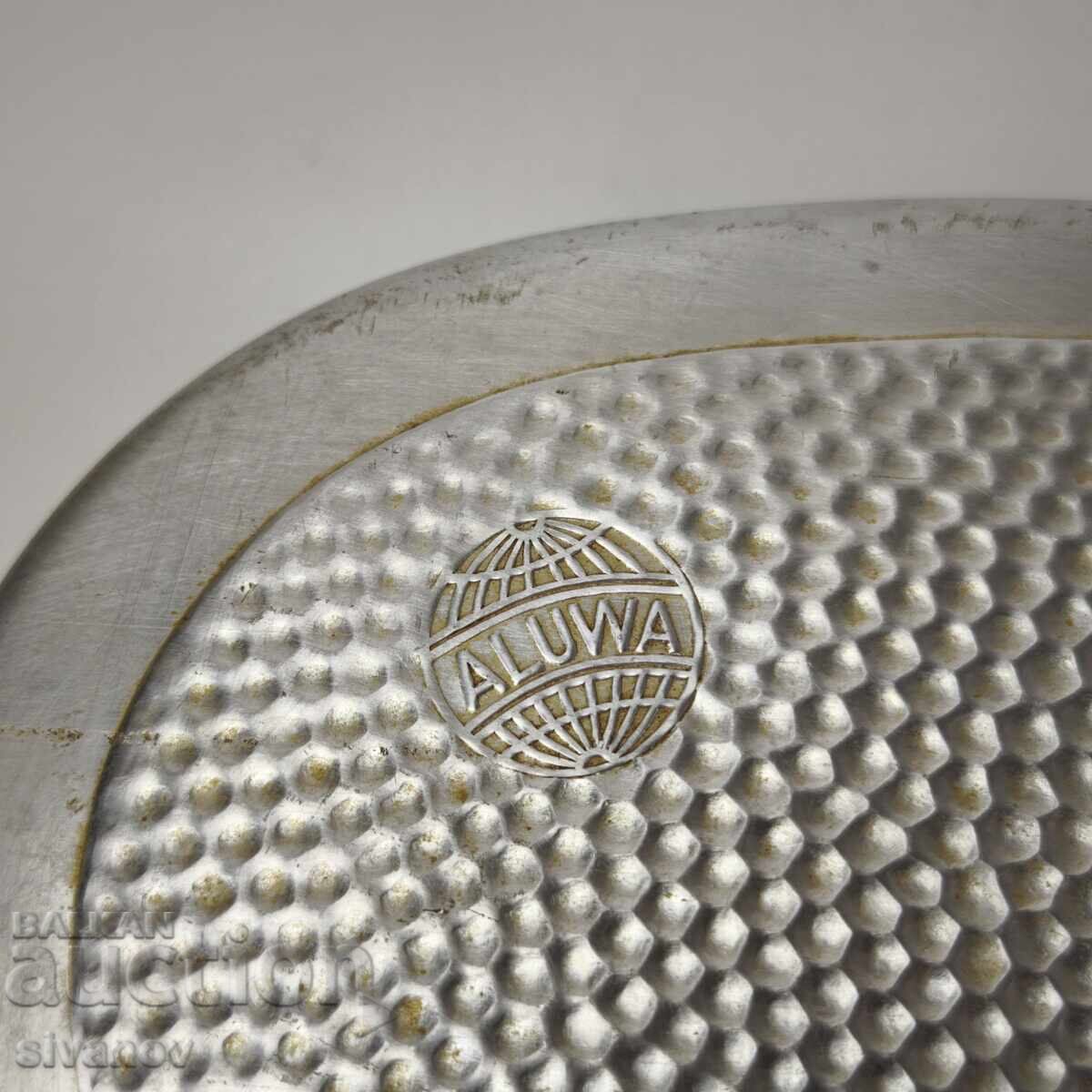 Auction Old aluminum sandwich box ALUWA GDR #6102 Auction Old aluminum sandwich box ALUWA GDR #6102