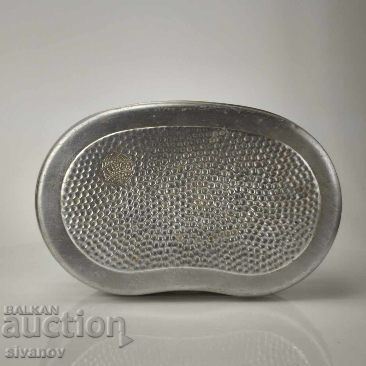 Old aluminum sandwich box ALUWA GDR #6102 Old aluminum sandwich box ALUWA GDR #6102