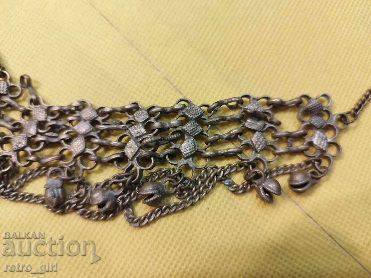 Old jewelry, ethnography, necklace, choker with price 95.00 BGN | € 48.57