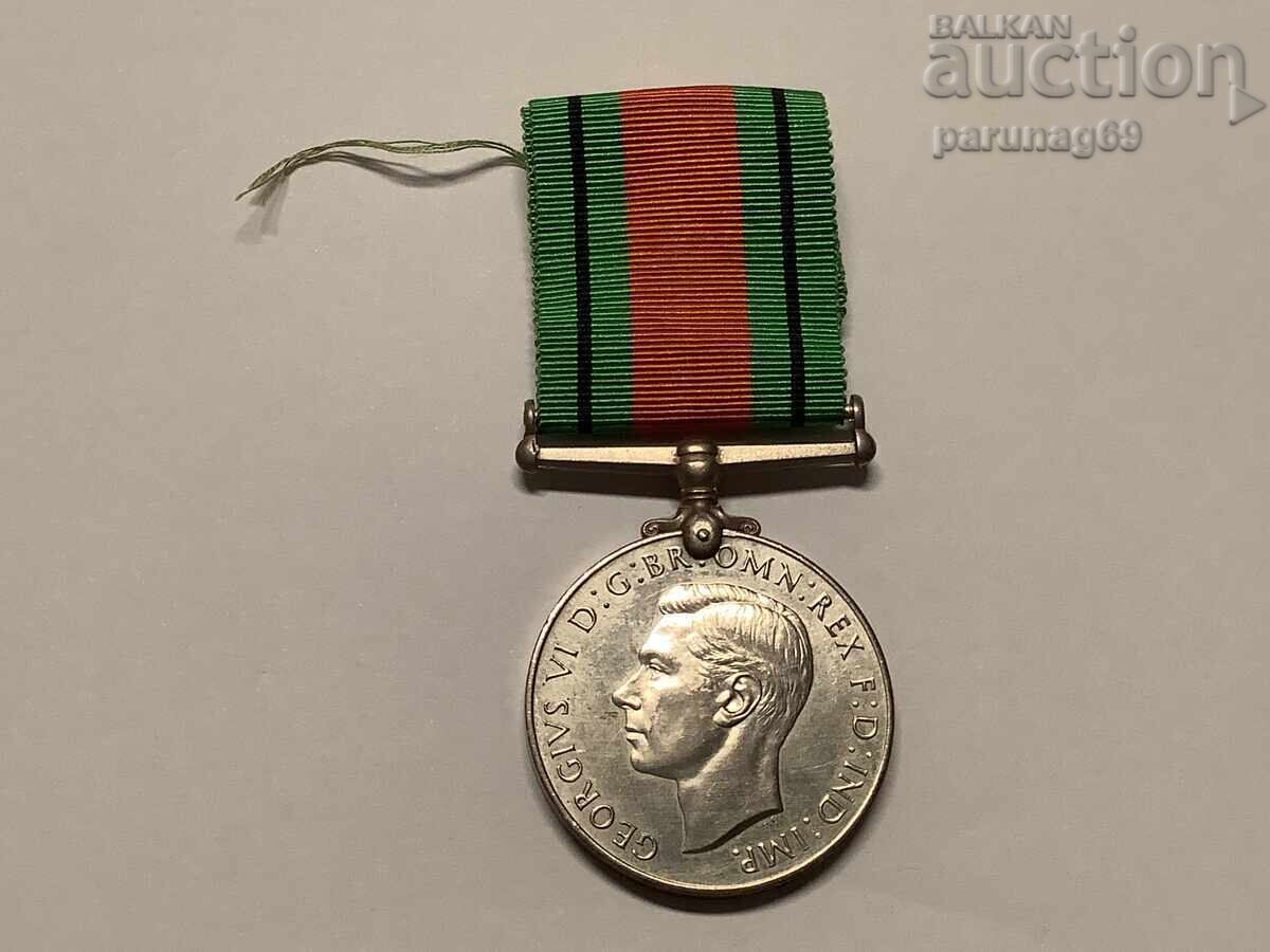 Доставка на Великобритания - WW2 медал 1939 - 1945 година Defence