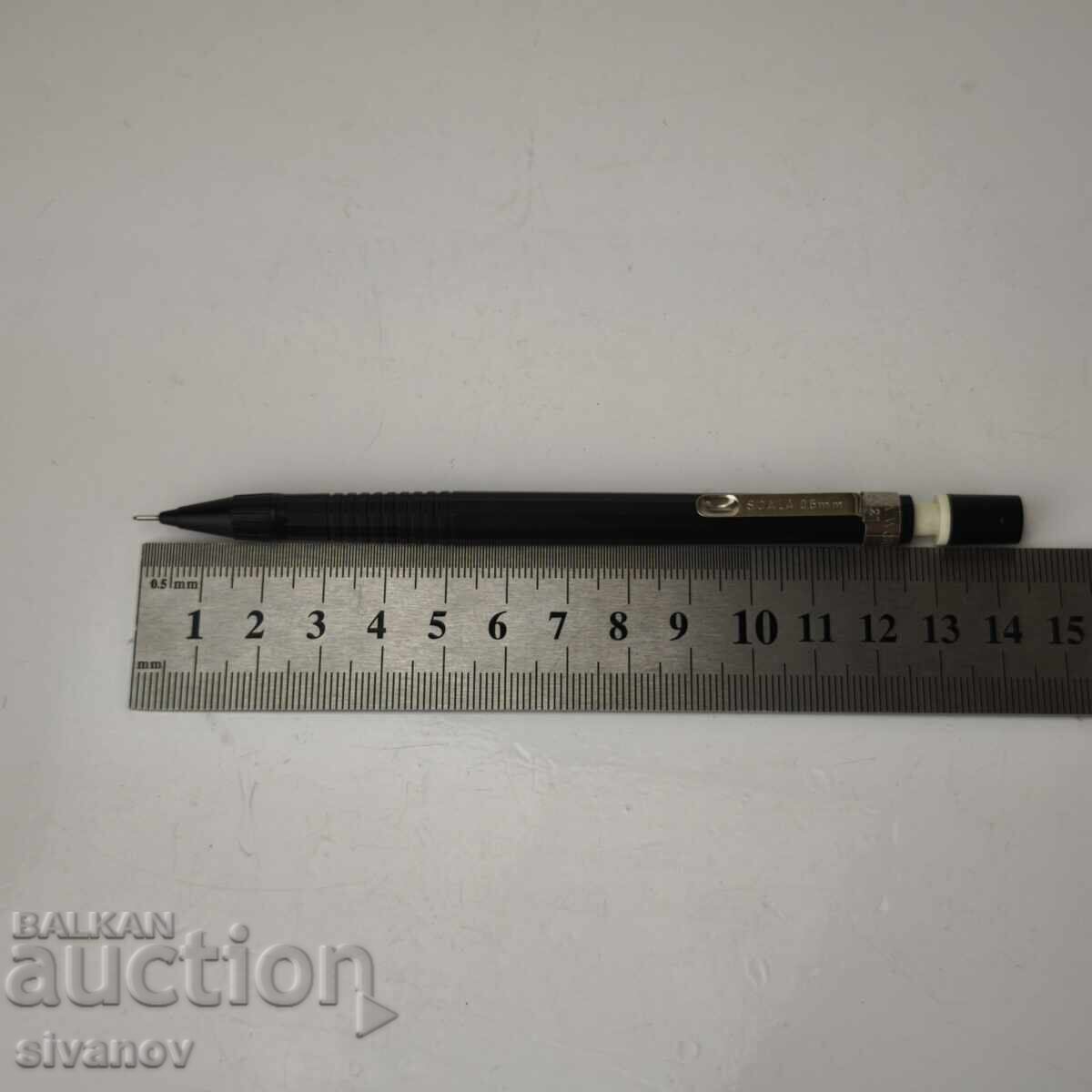 Old mechanical pencil SCALA 0.5mm BOHEMIA WORKS 5021 #6103 - 7