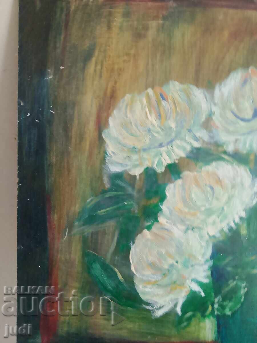 Ελαιογραφία υπογεγραμμένη Ελίνα με τιμή 60.00 BGN | € 30.68