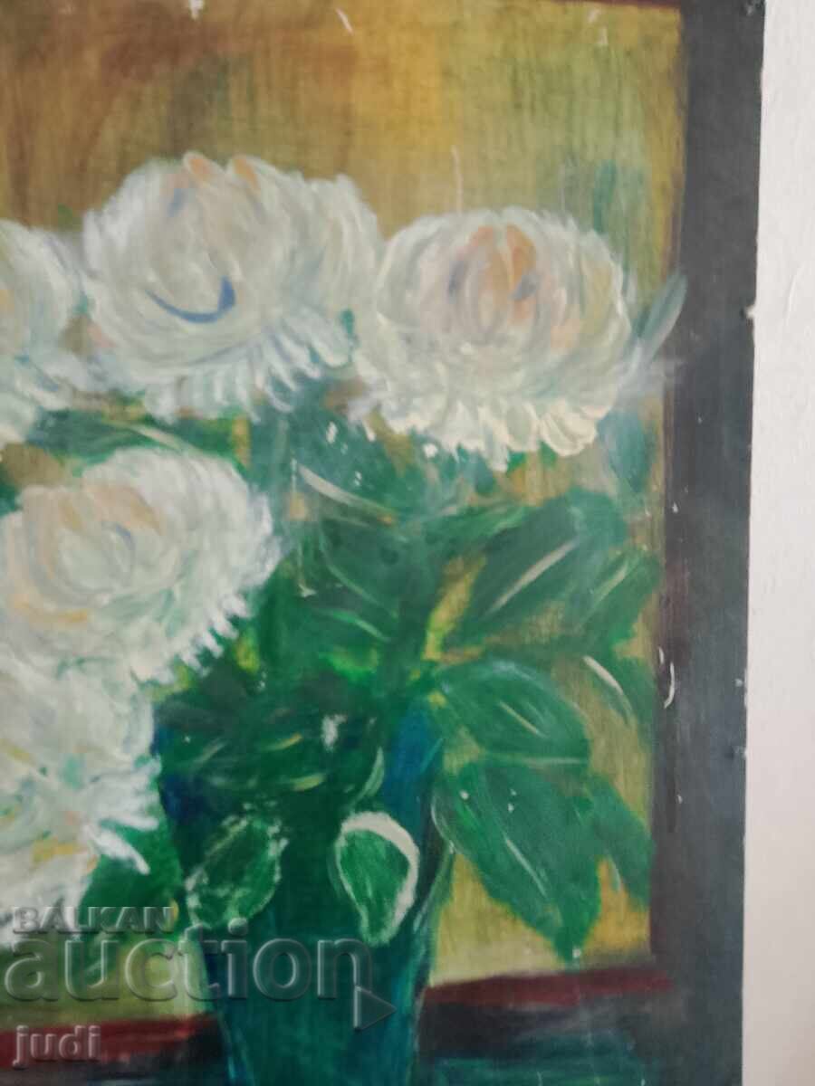 Δημοπρασία Ελαιογραφία υπογεγραμμένη Ελίνα