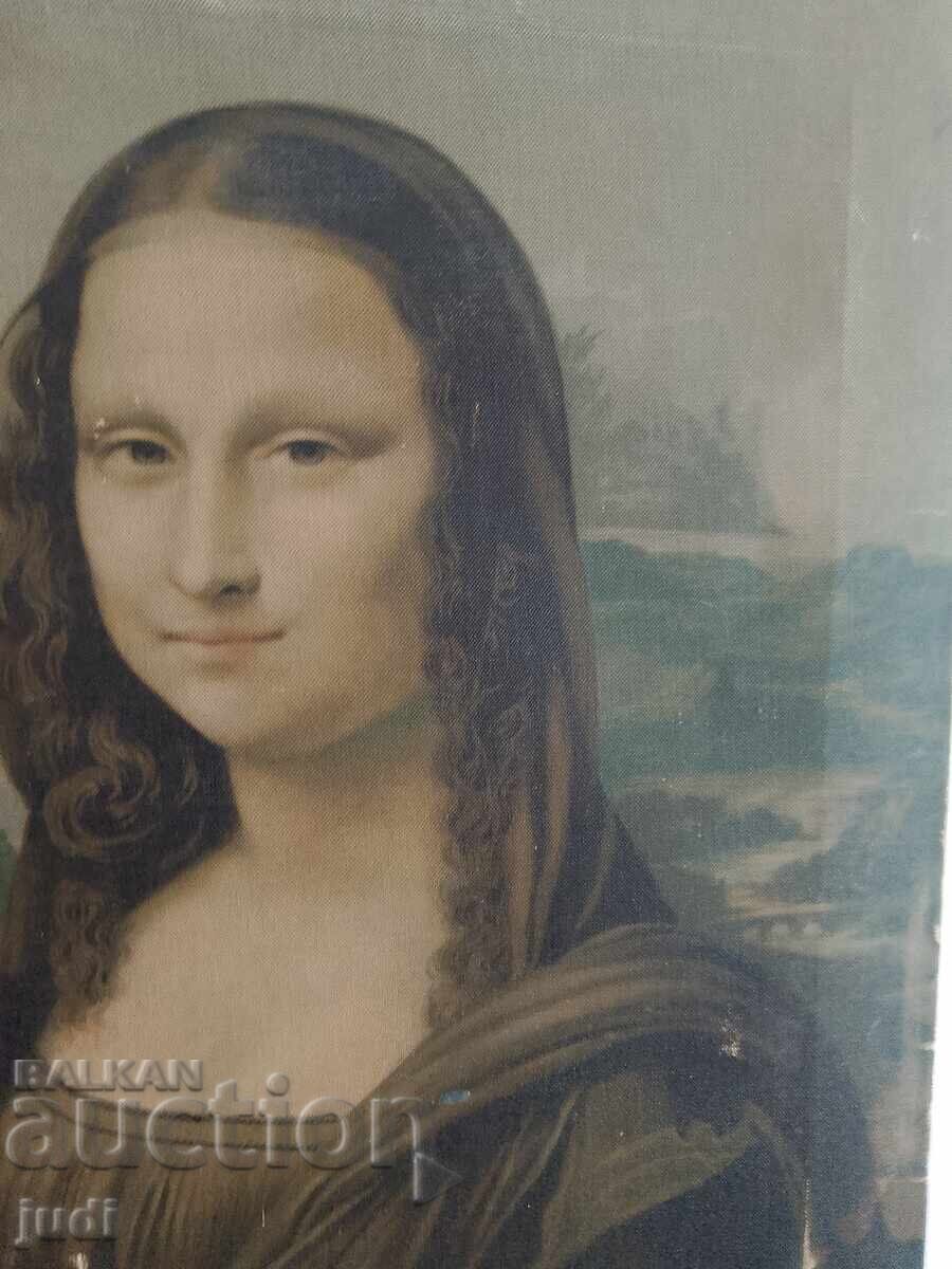 Auction  Mona Lisa painting canvas