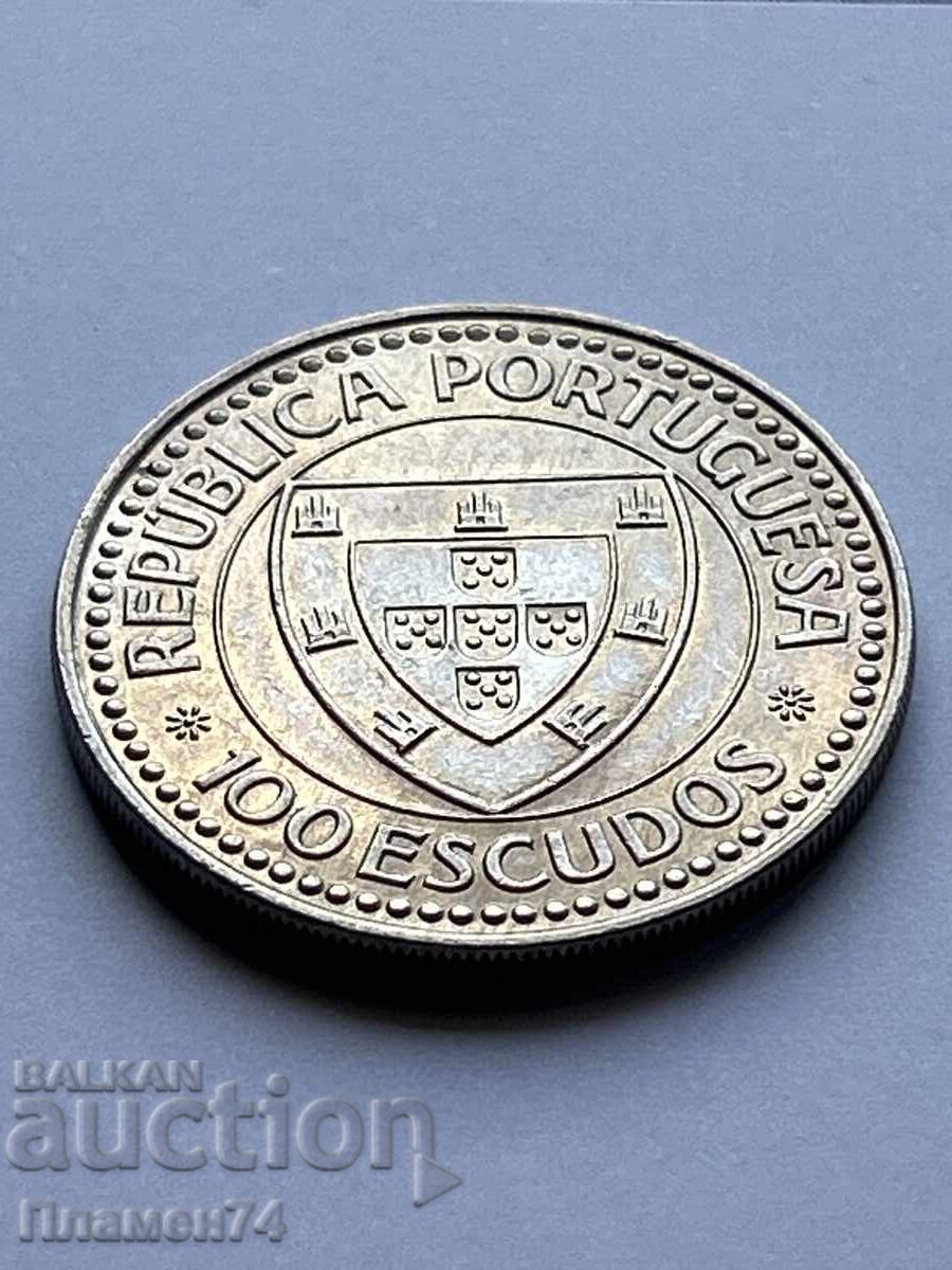 100 escudos 1987 Portugalia Gil Eanes 100 escudos 1987 Portugalia Gil Eanes
