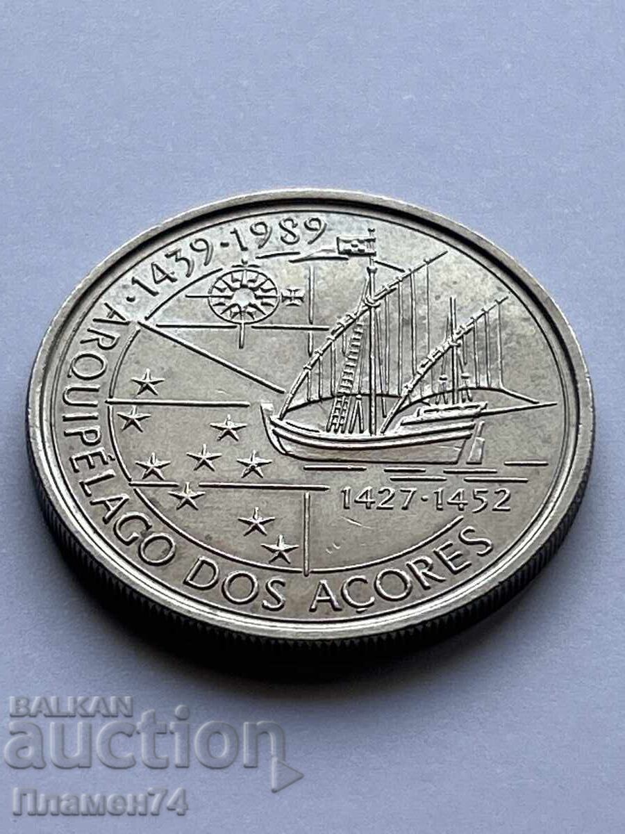 100 Escudos 1989 Autonomous Region of the Azores with price 8.00 BGN | € 4.09