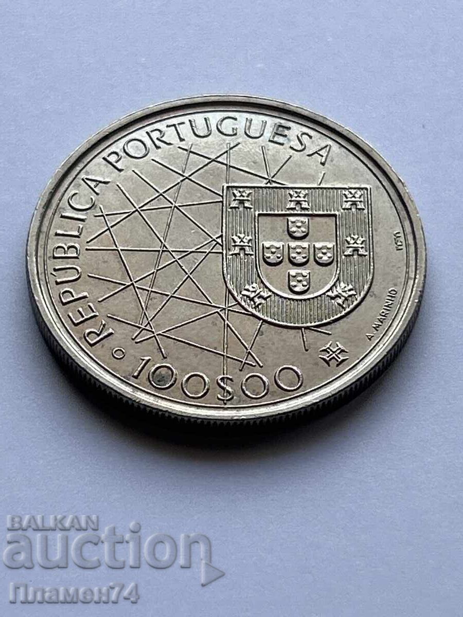 100 Escudos 1989 Autonomous Region of the Azores