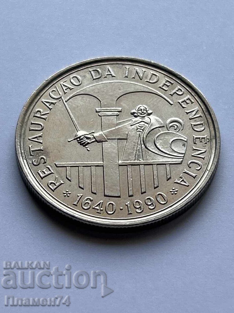 100 escudos 1990 Independența Portugheză cu preț 8.00 BGN | € 4.09