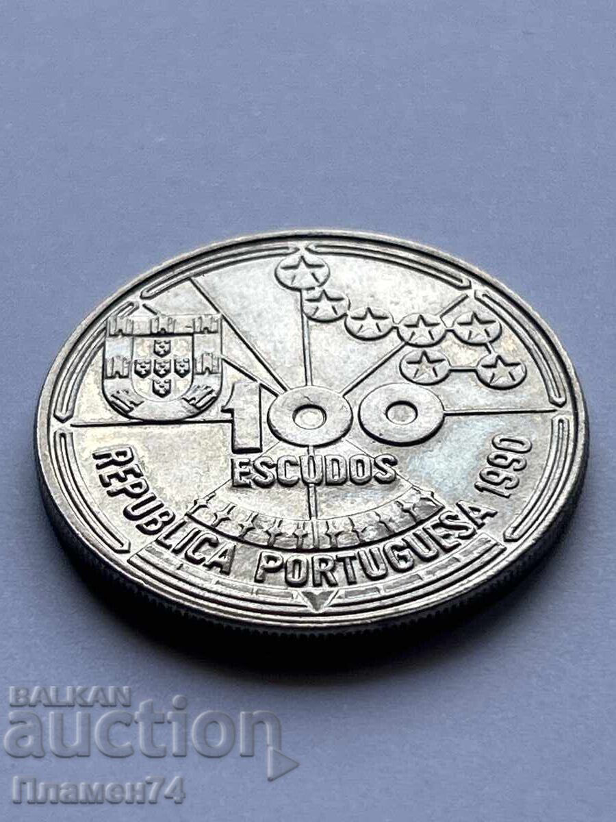 100 εσκούδο 1990 Πορτογαλία Αστροναυτιλία