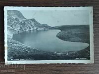 Стара снимка Царство България - Рила, езерото бъбрека