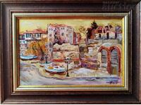 Πίνακας "Παλιά Νεσεμπάρ", ζωγρ. Ζακλίνα Γιαμελίεβα, 2010