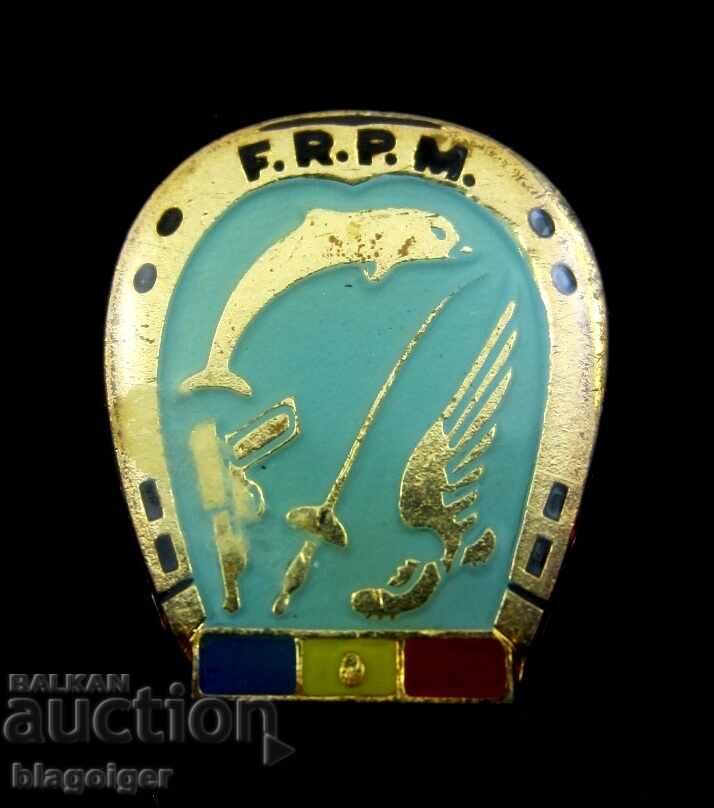 Δημοπρασία Ρουμανία-Ομοσπονδία Κυνηγιού και Ψαρέματος-Παλαιό σήμα