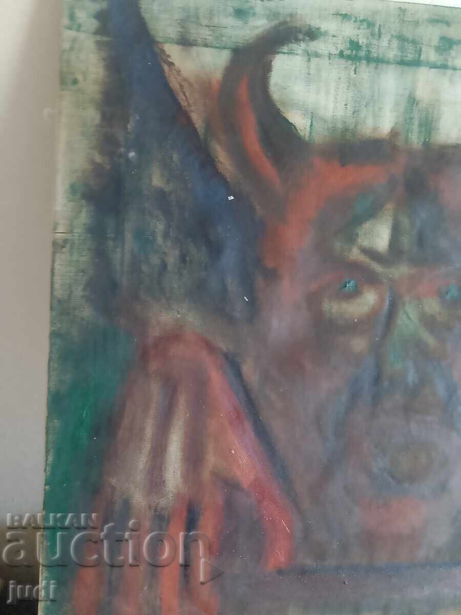 Аукцион Маслена картина платно Аукцион Маслена картина платно