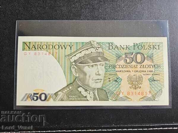 Πολωνία 50 ζλότι 1988 UNC