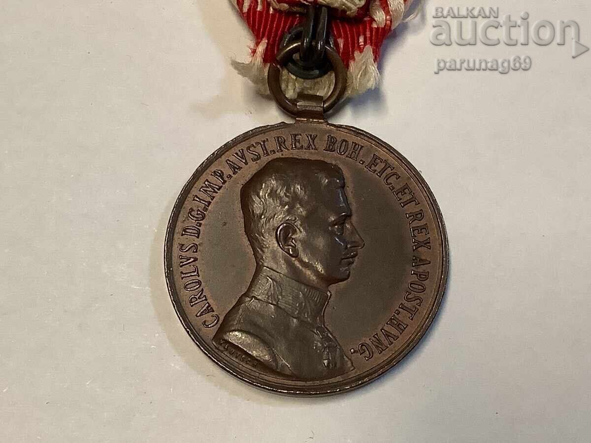 Аукцион Австро - Унгария медал за храброст WWI 1916 - 1918 година