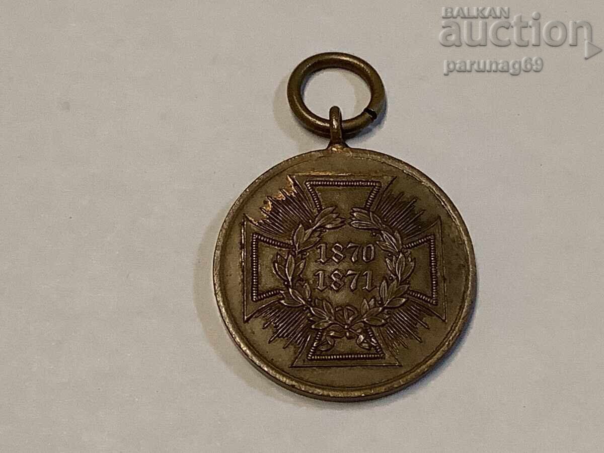 Германия медал 1870 - 1871 година с цена 57.00 лв. | € 29.14