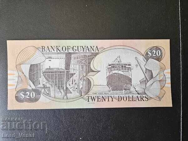 Гвиана 20 доларa ND (2018) UNC с цена 12.00 лв. | € 6.14