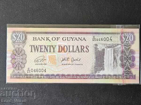 Гвиана 20 доларa ND (2018) UNC