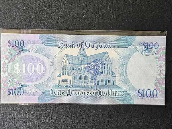 Гвиана 100 доларa ND (2009) UNC с цена 6.00 лв. | € 3.07