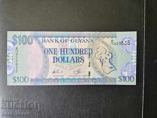 Гвиана 100 доларa ND (2009) UNC