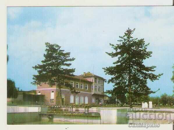 Κάρτα Βουλγαρίας Παύελ Μπάνια Κέντρο Κάρτα Βουλγαρίας Παύελ Μπάνια Κέντρο