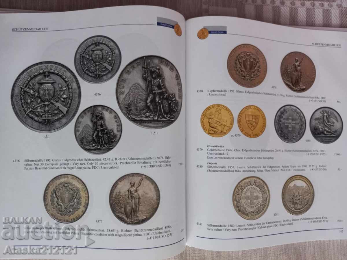 Νομισματική - Κατάλογος για Ελβετικά ομοσπονδιακά νομίσματα - 5