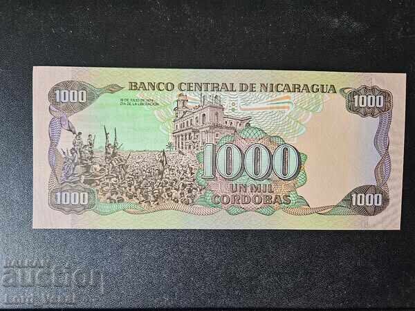 Nicaragua 1.000 Córdoba 1985 UNC cu preț € 5.00 | 9.78 BGN Nicaragua 1.000 Córdoba 1985 UNC cu preț € 5.00 | 9.78 BGN