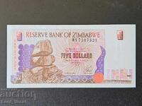 Zιμβάμπουε 5 Δολάρια 1997 UNC