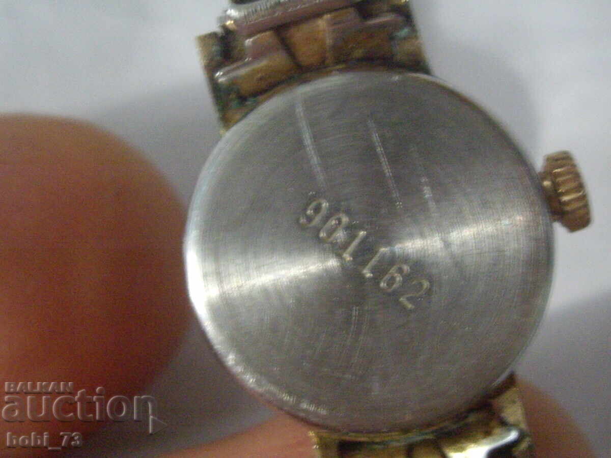 Old gold plated ladies watch. - 5 Old gold plated ladies watch. - 5