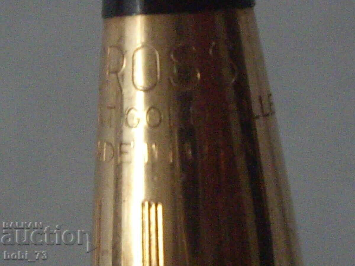 Delivery of Old gilt pen.