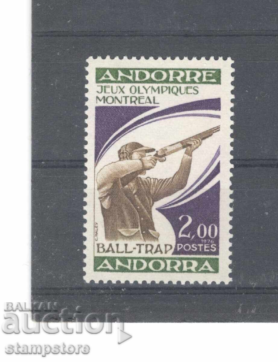 Γαλλική Ανδόρα - Ολυμπιακοί Αγώνες Μόντρεαλ 1976 Γαλλική Ανδόρα - Ολυμπιακοί Αγώνες Μόντρεαλ 1976