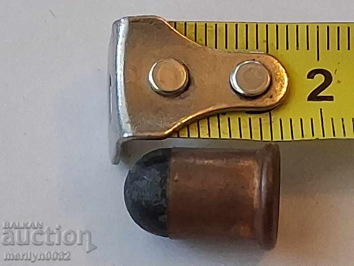 Cartuș 8 mm percutie periferică muniție glonț COLECȚIONAR cu preț 37.00 BGN | € 18.92 Cartuș 8 mm percutie periferică muniție glonț COLECȚIONAR cu preț 37.00 BGN | € 18.92