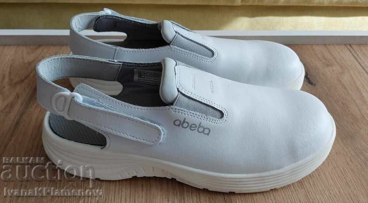 Pantofi noi damă piele