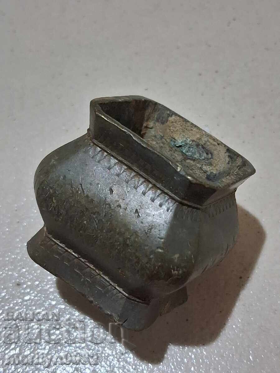 Licitație Cerneală otomană tub de la începutul sec. al XIX-lea ORIGINAL Licitație Cerneală otomană tub de la începutul sec. al XIX-lea ORIGINAL