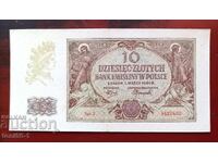 Poland 10 Zlotych 1940