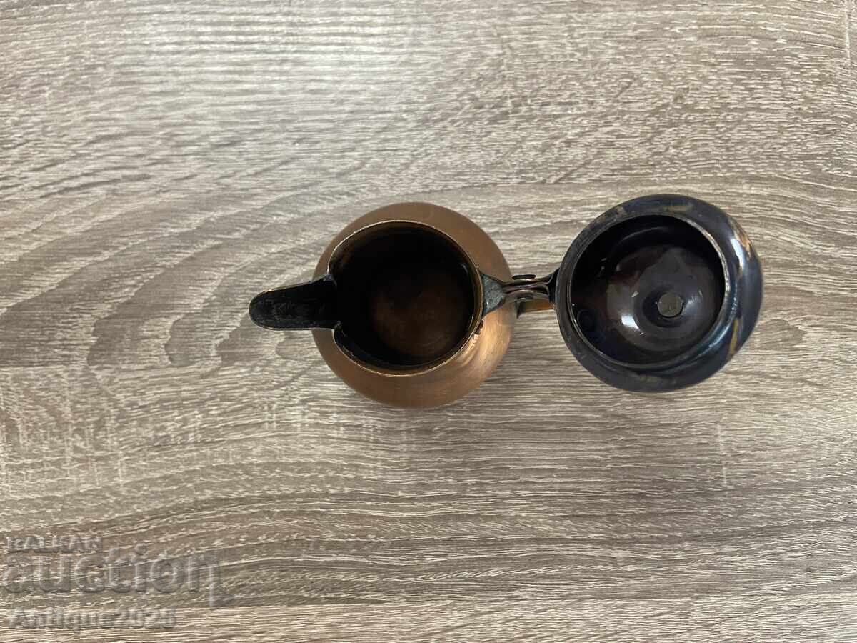 Μικροσκοπικό, παλιό χάλκινο καφετιέρα - 5 Μικροσκοπικό, παλιό χάλκινο καφετιέρα - 5