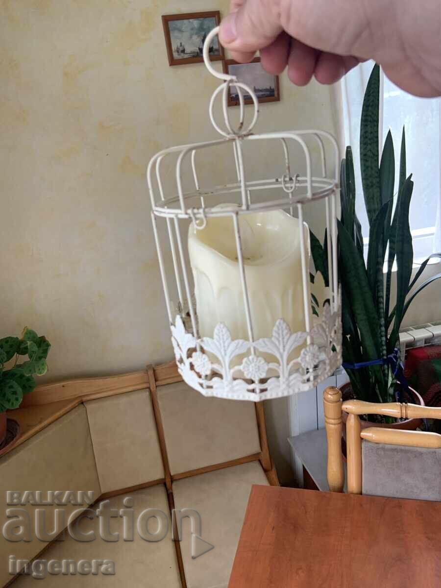 Delivery of METAL CANDLEHOLDER DECORATION ELECTRIC CANDLE