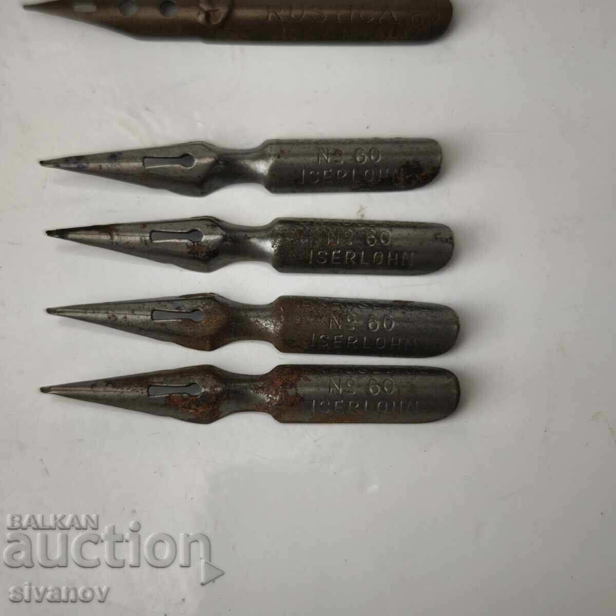 Livrarea Pene vechi pentru stilou, diferite tipuri #6117 Livrarea Pene vechi pentru stilou, diferite tipuri #6117