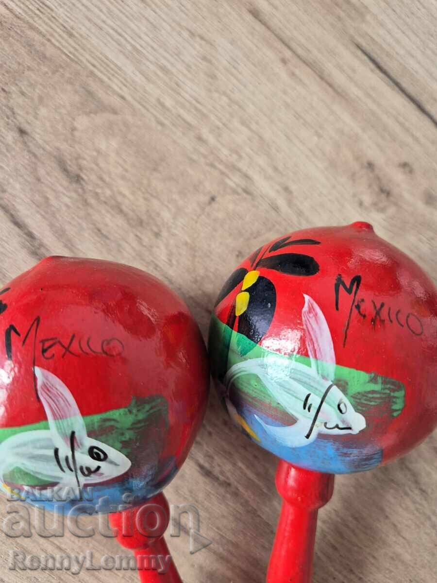 Original maracas, Mexico with price 45.00 BGN | € 23.01